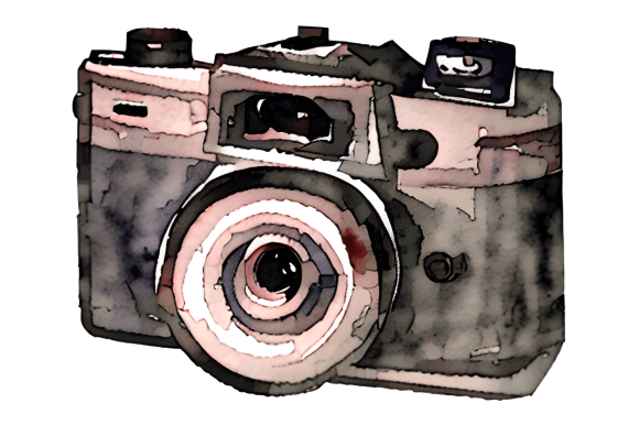 Download Vintage Camera Watercolor - Vintage camera Collection