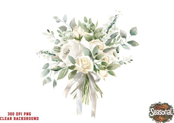 Download Watercolor Wedding Flower Bouquet PNG - Wedding flower Collection