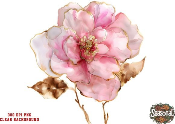 Download Elegant Pink Wedding Flower Clipart - Wedding flower Collection